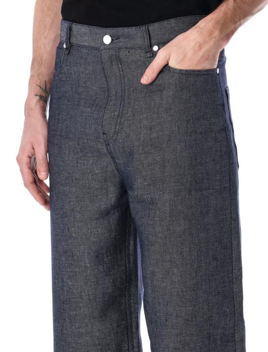 26SS 펜디 다크 블루 진 FLP345AYUC F0QG0 BLUE - FENDI