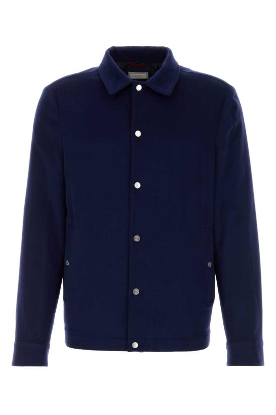 26SS 브루넬로 쿠치넬리 자켓 MV4216556 CA568 BLUE