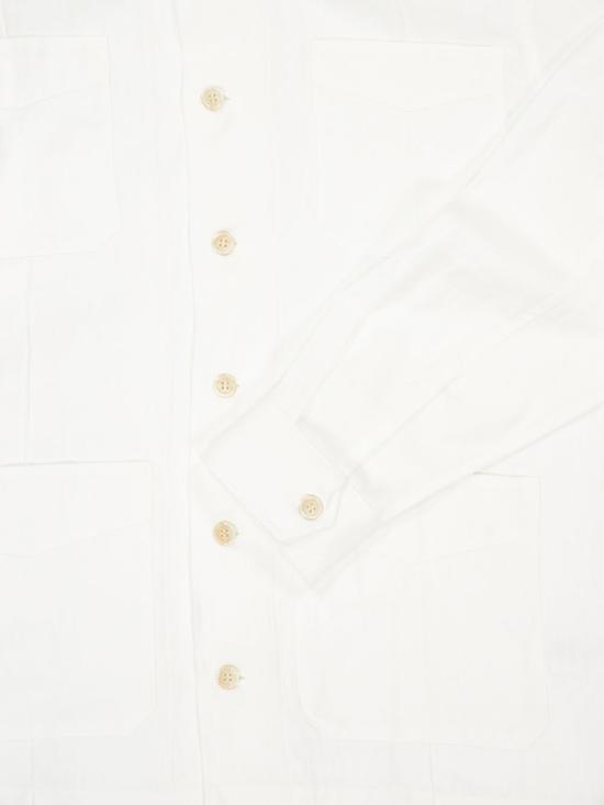 26SS 브루넬로 쿠치넬리 긴팔 셔츠 MA6780648C001 WHITE - BRUNELLO CUCINELLI