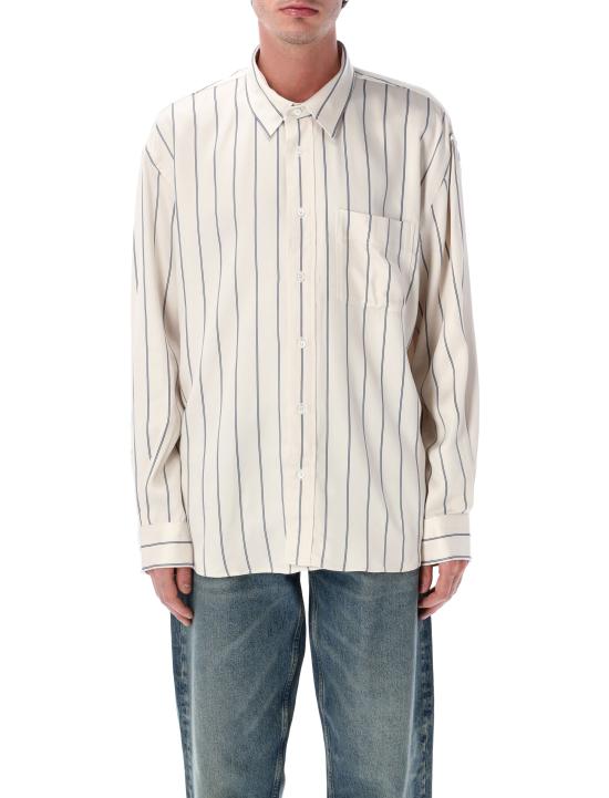 26SS 선플라워 긴팔 셔츠 1303 210 WHITE BLUE