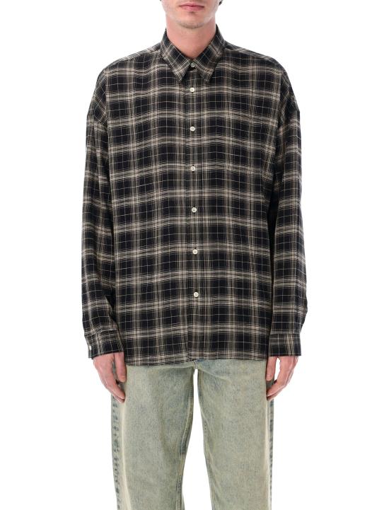 26SS 선플라워 긴팔 셔츠 1302 999 BLACK