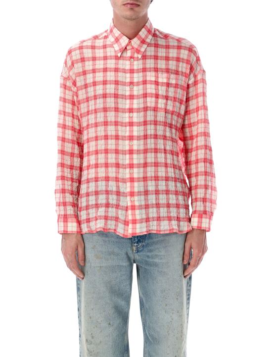 26SS 선플라워 긴팔 셔츠 1314 690 PINK CHECK