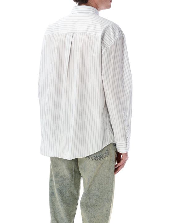 26SS 선플라워 긴팔 셔츠 1308 001 WHITE STRIPES - SUNFLOWER