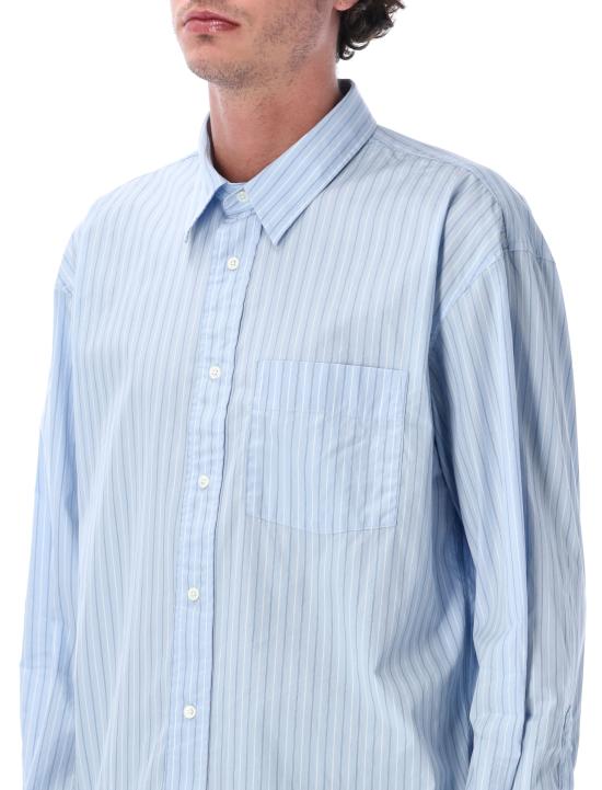 26SS 선플라워 긴팔 셔츠 1309 210 LIGHT BLUE STRIPES - SUNFLOWER