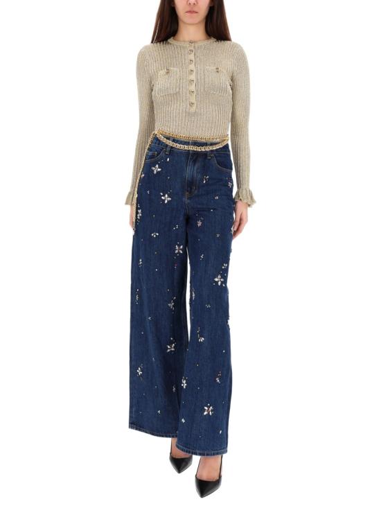 25FW 셀프 포트레이트 반팔 티셔츠 SC25011TGDGOLD - SELF PORTRAIT