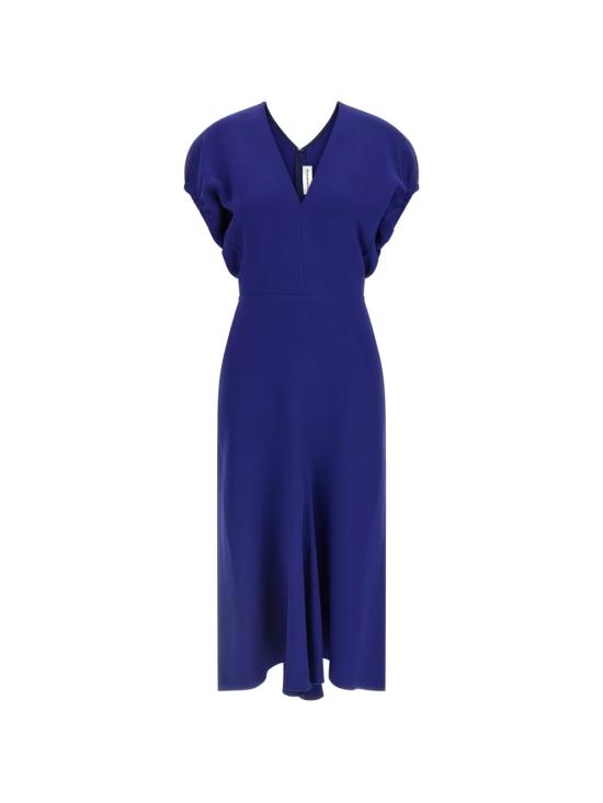 26SS 빅토리아 베컴 미디 원피스 1226WDR006381A9804 Blue