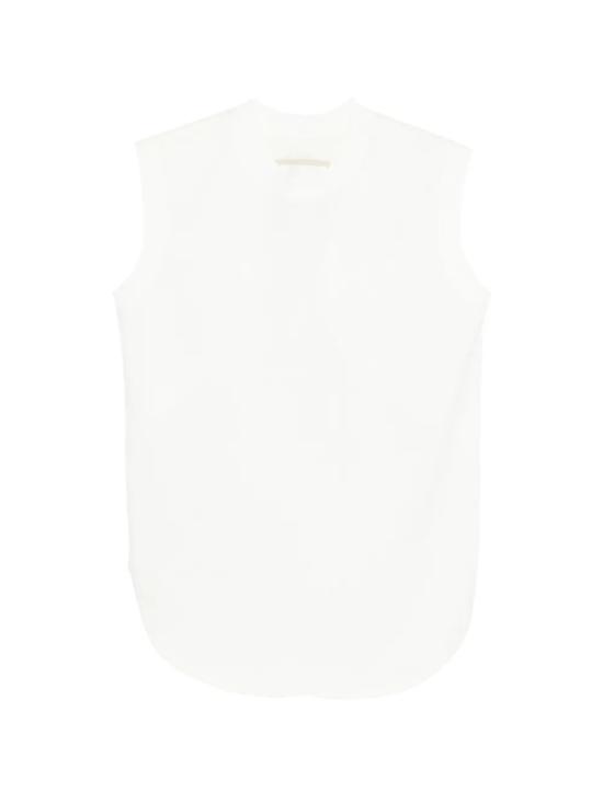 26SS LITKOVSKA 민소매 티셔츠 T07SS26WHITE White