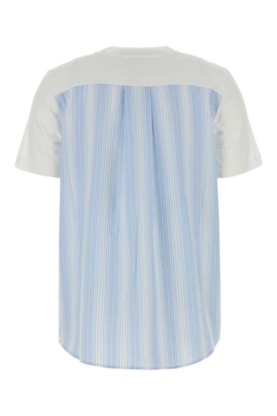  마르니 반팔 티셔츠 마니 화이트 코튼 티셔츠 릴리화이트 - MARNI