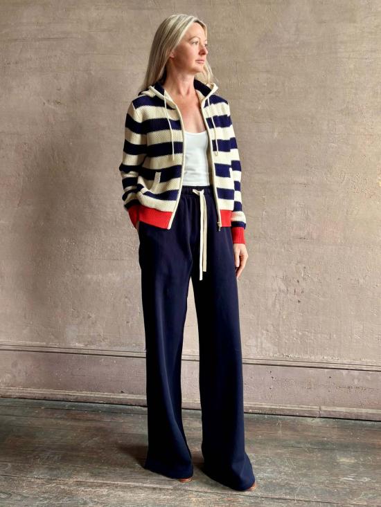  트로바타 스웨터 라파 지퍼 후드티