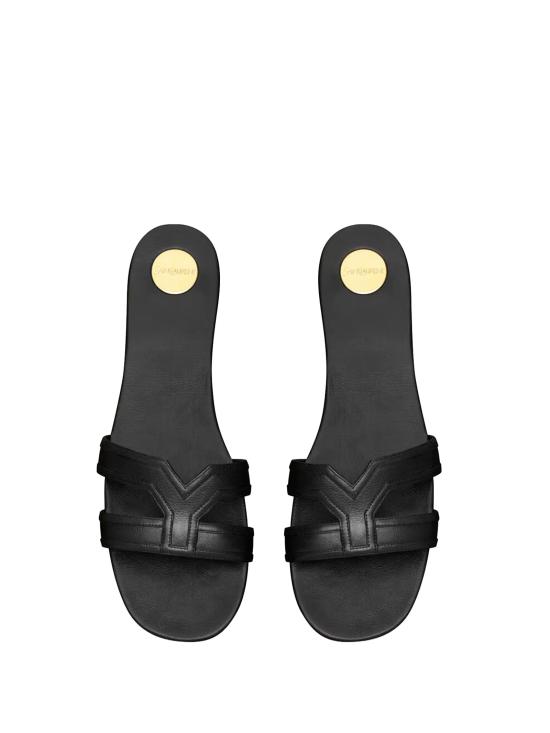 26SS 생로랑 샌들 861853 25V001000 Black - SAINT LAURENT