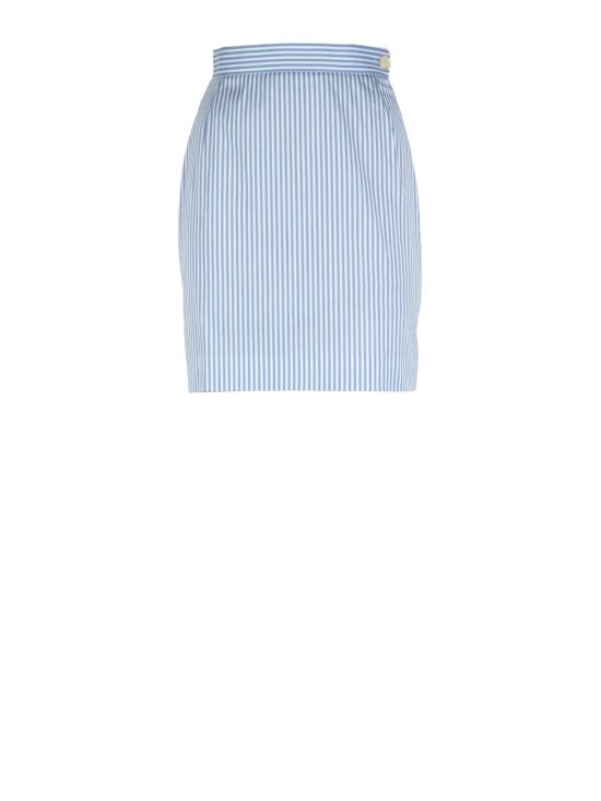 26SS 비비안웨스트우드 미디 스커트 1K010030 W01FL K202 Blue