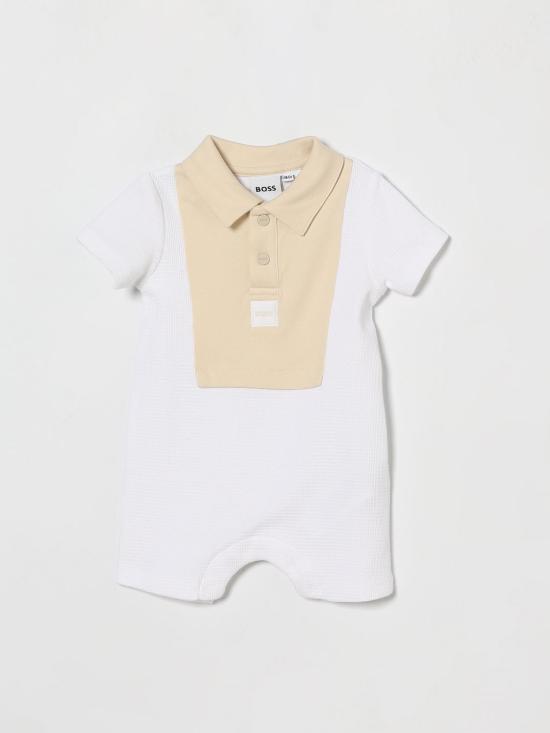 26SS [키즈] 보스 캐주얼 세트 J52705 269 Biscuit