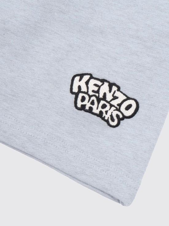 26SS [키즈] 겐조 쇼츠/버뮤다 K61651 77M Gnawed Blue - KENZO