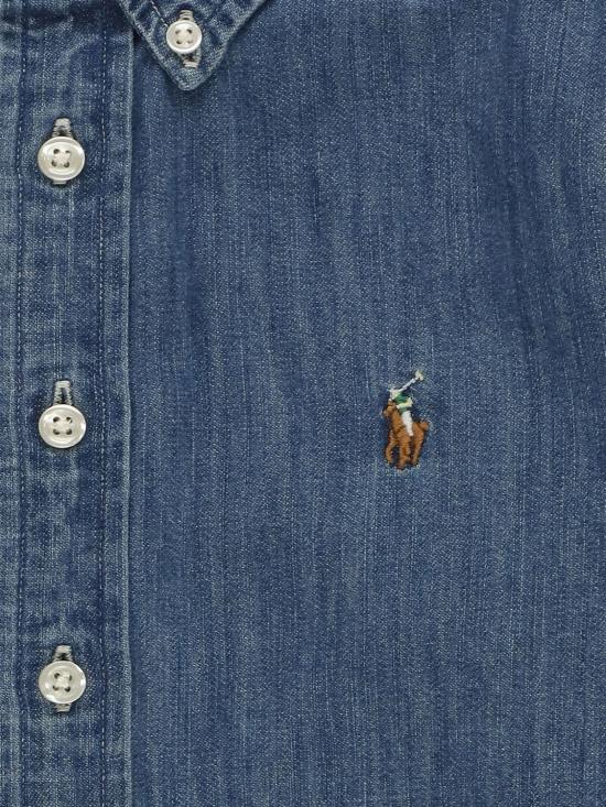 26SS [키즈] 폴로 랄프로렌 셔츠 323713843 001 Blue - POLO RALPH LAUREN