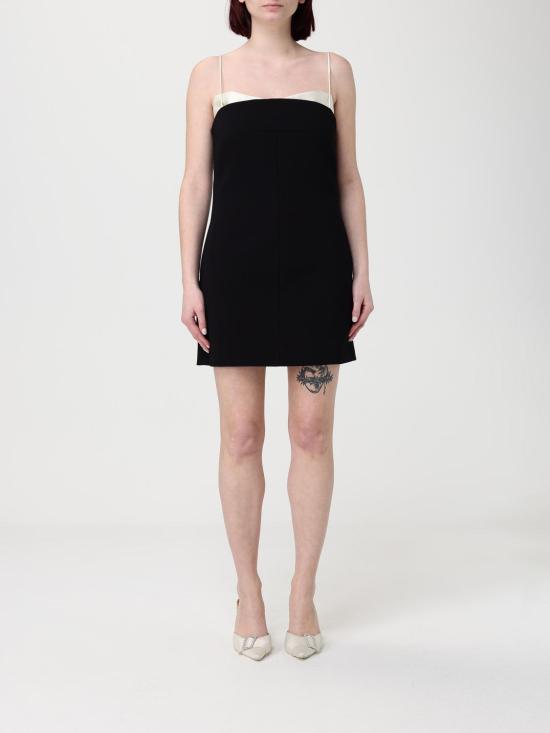 26SS 엔타이어 스튜디오 롱 원피스 ESSS26DR01016 0015 Black