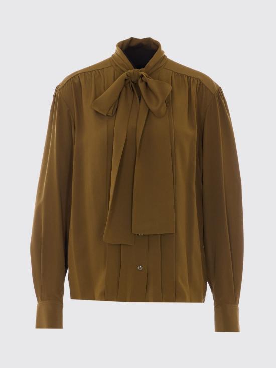 26SS 생로랑 셔츠 861926Y100W 3304 Green - SAINT LAURENT