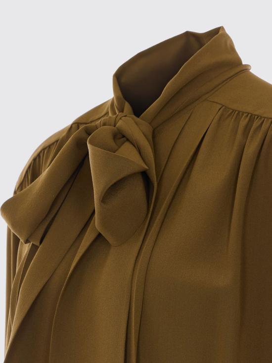 26SS 생로랑 셔츠 861926Y100W 3304 Green - SAINT LAURENT