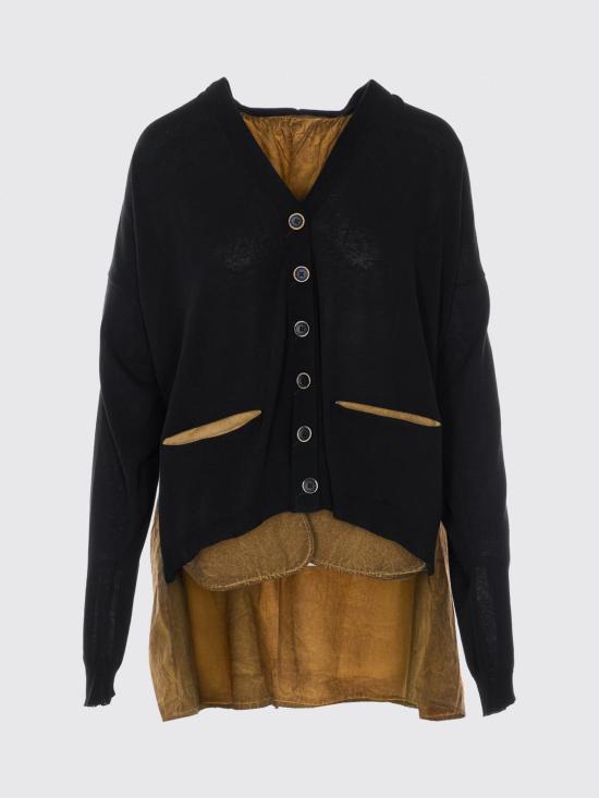 26SS 우마 왕 스웨터 UK7136 UW924 Black - UMA WANG