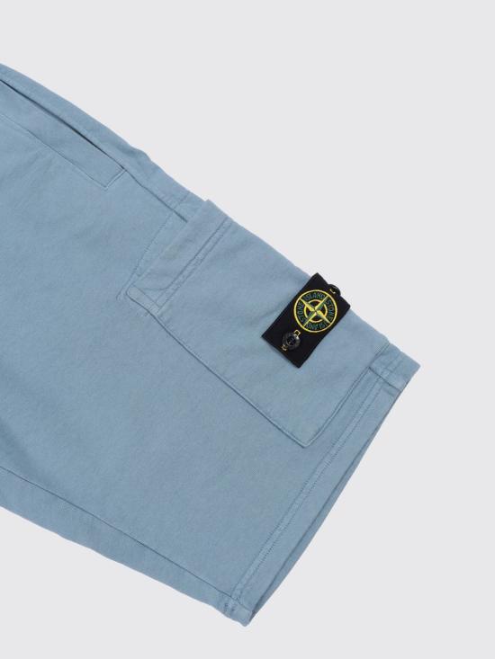 26SS [키즈] 스톤 아일랜드 쇼츠/버뮤다 6200006S0040 V004A Blue - STONE ISLAND