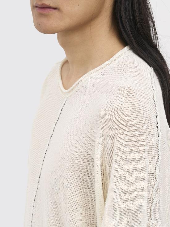 26SS 이자벨베네나토 스웨터 UK12S26 White - ISABEL BENENATO