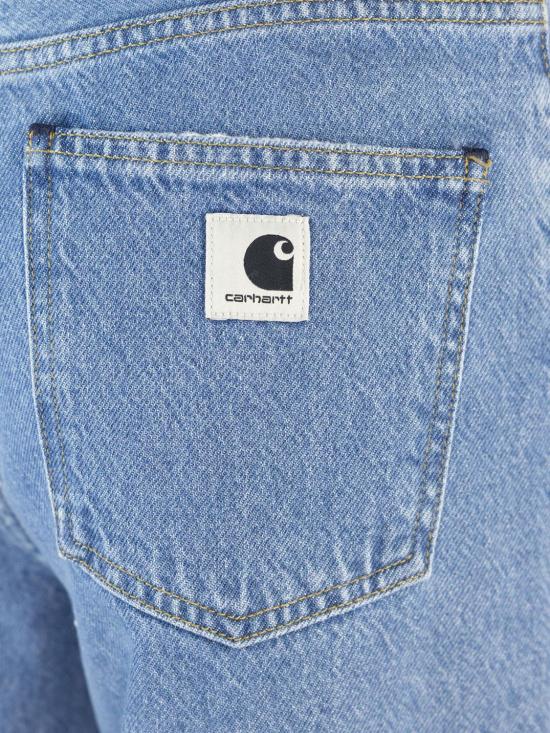 26SS 칼하트 WIP 제인 팬츠 I030497 0160 Blue 1 - CARHARTT WIP