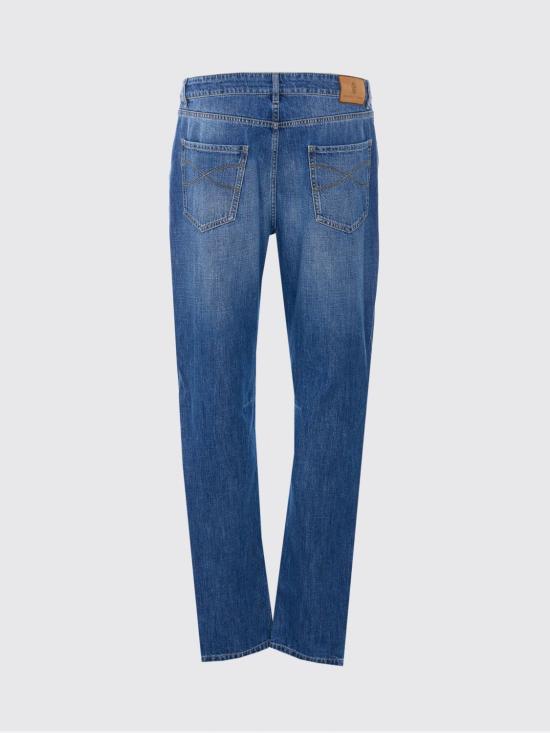 26SS 브루넬로 쿠치넬리 데님 팬츠 M0Z37X1290 C1471 Blue - BRUNELLO CUCINELLI