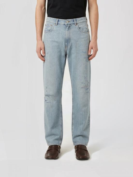 26SS MM6 메종마르지엘라 데님 팬츠 SH0LA0033M30055 962 Blue