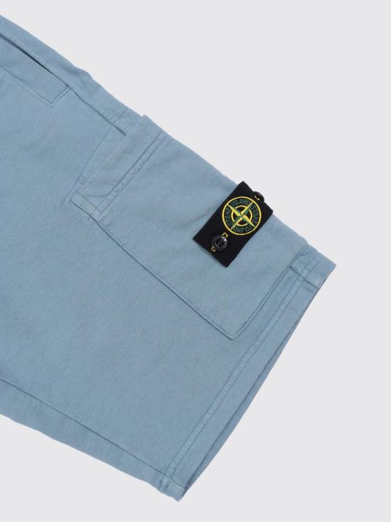 26SS [키즈] 스톤 아일랜드 쇼츠/버뮤다 6200006S0040 V004A Gnawed Blue - STONE ISLAND