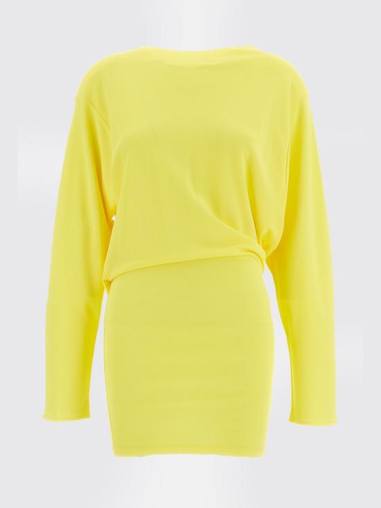 26SS 자크뮈스 롱 원피스 DRW00823AJ00253 250 Yellow - JACQUEMUS