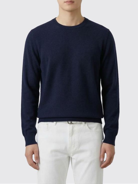 26SS 브루넬로 쿠치넬리 캐시미어 실크 스웨터 M2300100 CW425 Blue