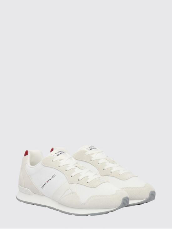 26SS 타미힐피거 스니커즈 FM0FM05830 YBS White - TOMMY HILFIGER