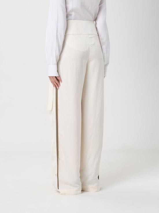 26SS 엔타이어 스튜디오 팔라초 팬츠 ESSS26PA01271 0073 Beige - ENTIRE STUDIOS