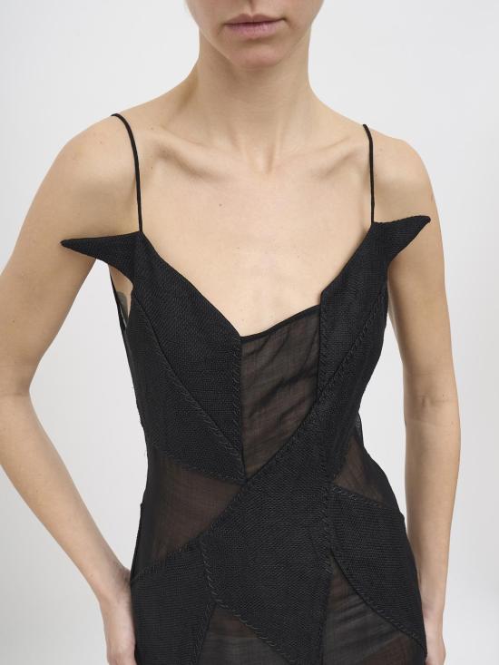 26SS 예후아판 롱 원피스 N1022 Black - YEHUAFAN