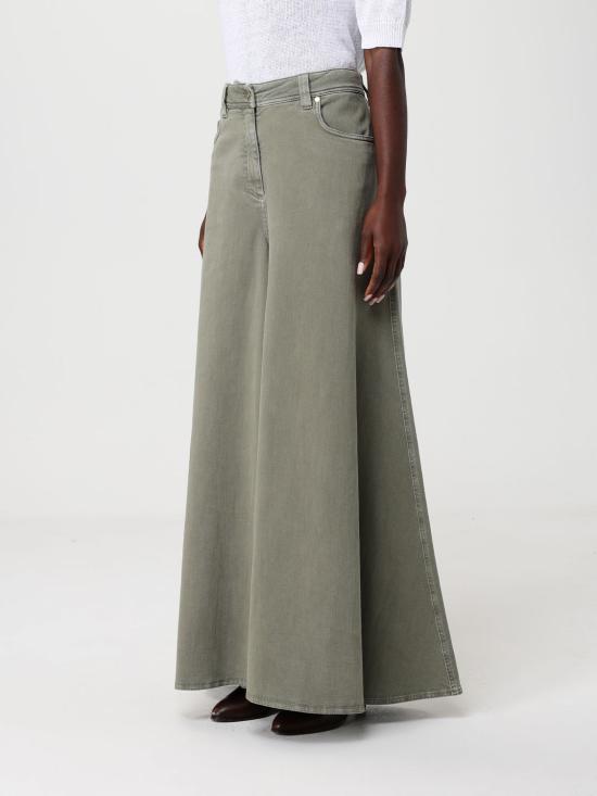 26SS 브루넬로 쿠치넬리 데님 팬츠 MH137P4073 C4402 Green - BRUNELLO CUCINELLI