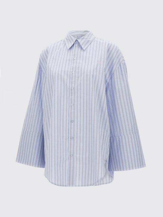 26SS 로테이트 셔츠 115366 3082 Blue - ROTATE