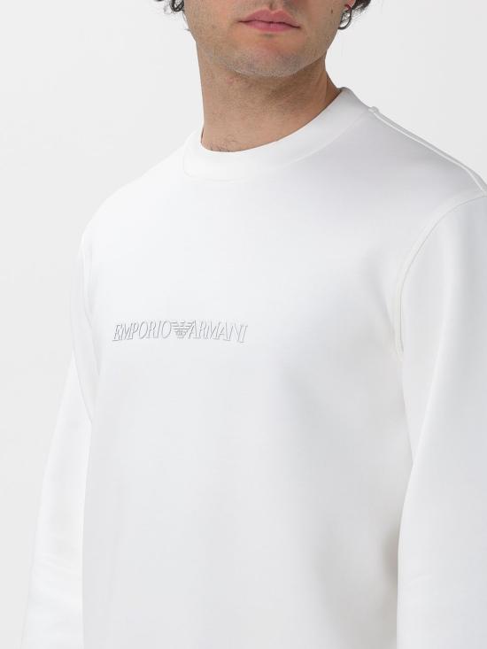 26SS 엠포리오 아르마니 긴팔 티셔츠 EM004541AF10013 M0307 White - EMPORIO ARMANI