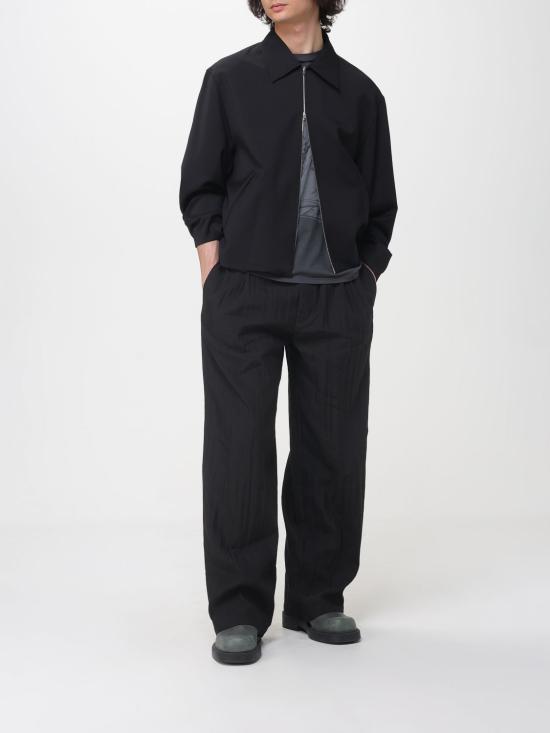 26SS 아워레가시 레저 쇼츠 스틸 블랙 캄 쿠프로 코튼 M2264LS Black - OUR LEGACY