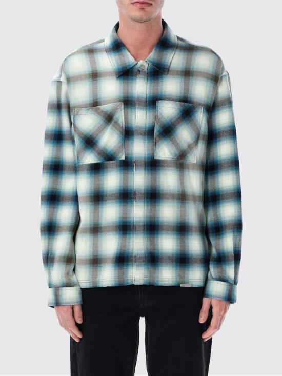 26SS 리프레젠트 긴팔 셔츠 MLM100107 08 Multicolor