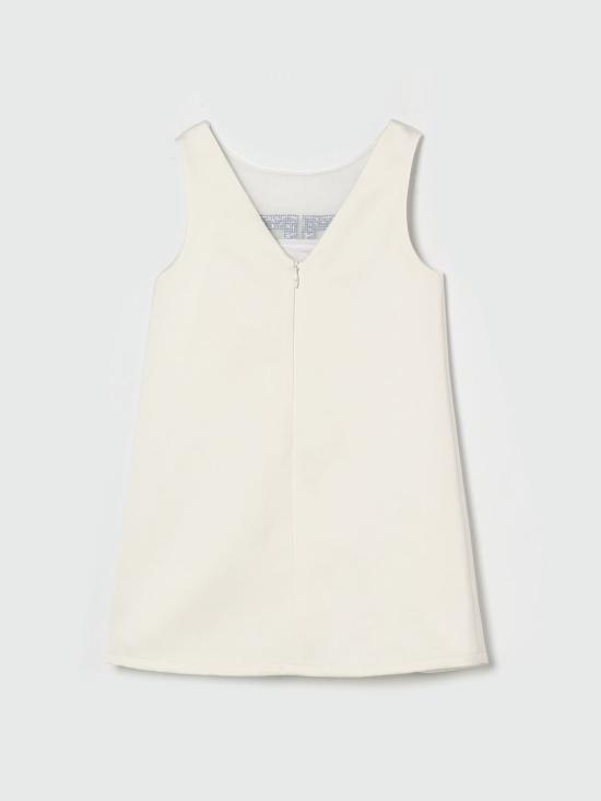 26SS [키즈] 엘리자베타프랜치 원피스 EFAB6600RA016 0004 Ivory - ELISABETTA FRANCHI