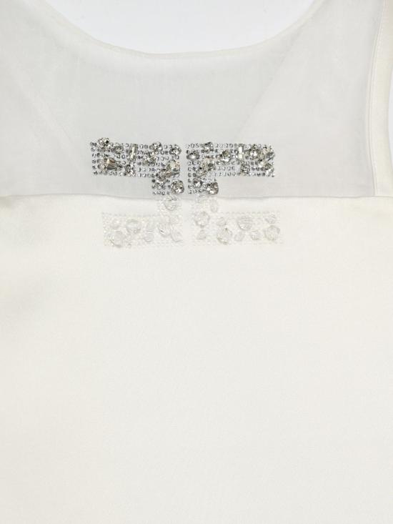 26SS [키즈] 엘리자베타프랜치 원피스 EFAB6600RA016 0004 Ivory - ELISABETTA FRANCHI