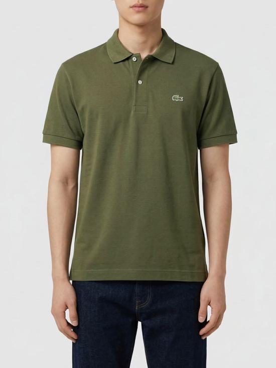 26SS 라코스테 클래식 핏 피케 폴로 셔츠 L1212 BMY Olive