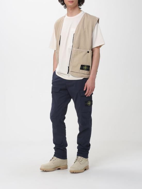 26SS 스톤 아일랜드 베스트 6100007S0184 V019A Sand - STONE ISLAND