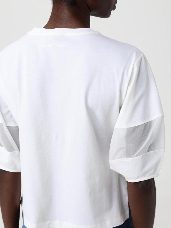 26SS 엠포리오 아르마니 반팔 티셔츠 EW004390AF13318 U0006 White - EMPORIO ARMANI