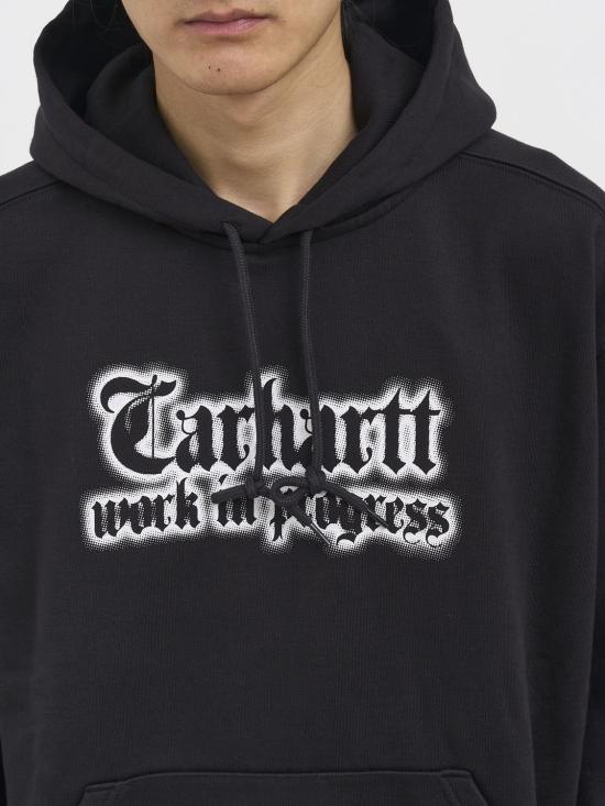 26SS 칼하트 WIP 후드 티셔츠 I036156 89XX Black - CARHARTT WIP