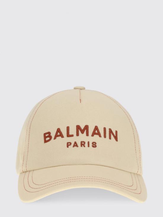 26SS 발망 모자 GF0XA015CB24 GYG Beige - BALMAIN