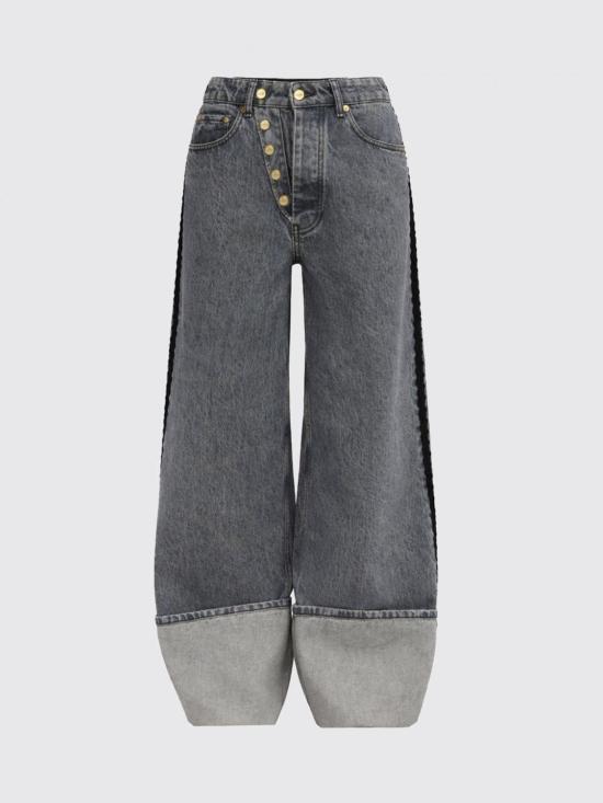 26SS 가니 데님 팬츠 A1100030 259 Charcoal - GANNI