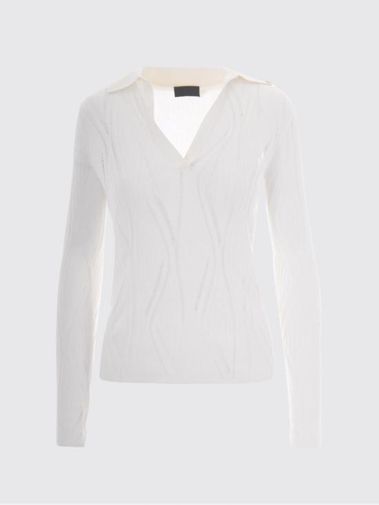 26SS 리우조 스웨터 CA6062MA77Q P9581 Milk - LIU JO