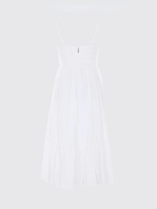 26SS 마이클 코어스 롱 원피스 MS683DHKLZ 100 White - MICHAEL KORS