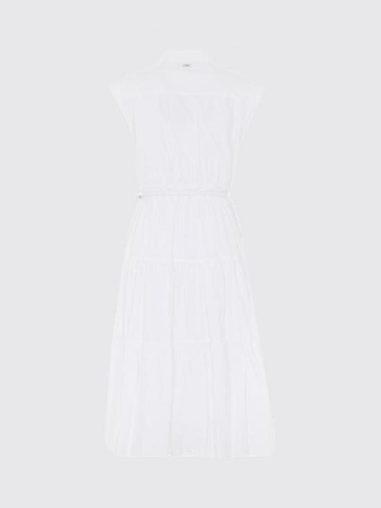 26SS 마이클 코어스 롱 원피스 MS683I5KLZ 100 White - MICHAEL KORS