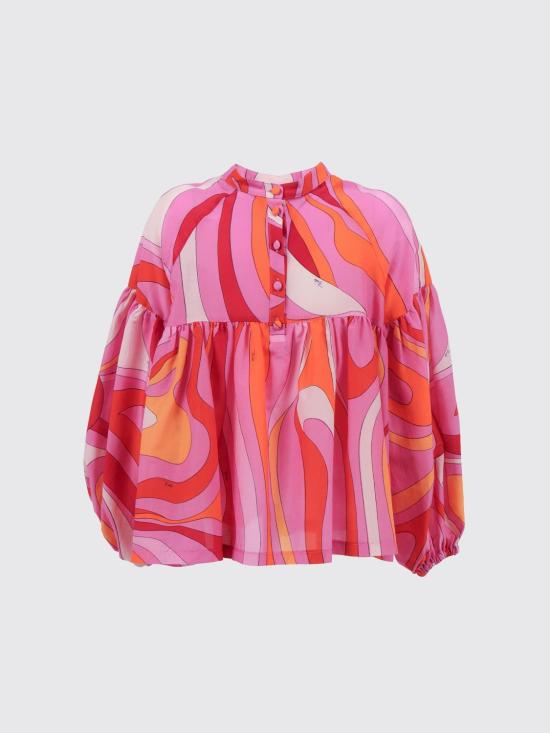 26SS [키즈] 푸찌 셔츠 PY5A60M0077 515AR Pink